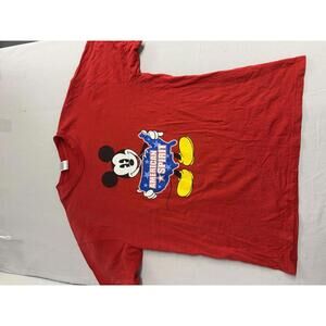 Y2K Mickey Mouse American Spirit T-shirt Patriotic Tee XL